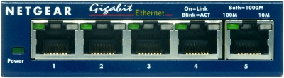 Netgear Switch Prosafe 5p Gigabit Metalico